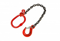 Стропы цепные одноветвевые с укорачивающими крюками