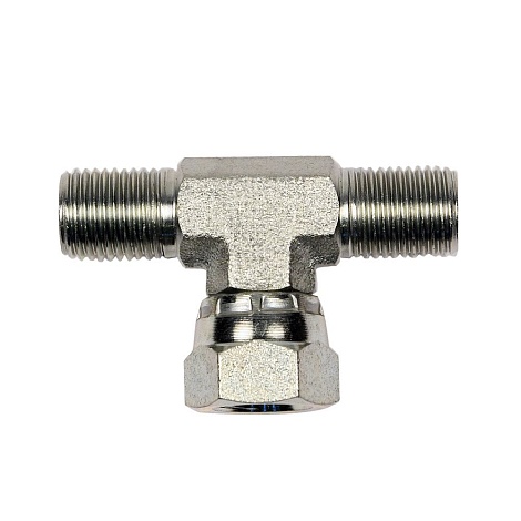 *07031014 Тройник 1/4' для подключения второго поста (Китай)