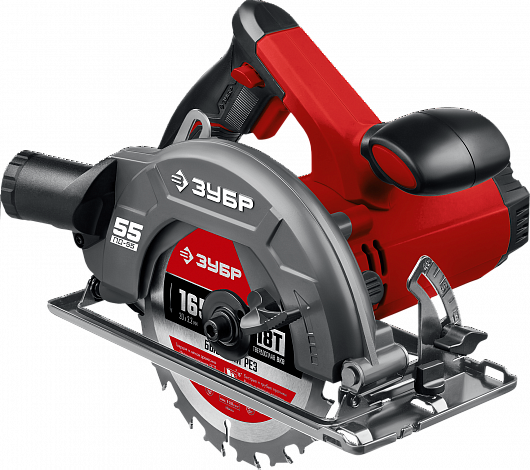 ЗУБР d 165 мм, 1300 Вт, циркулярная пила (дисковая) (ПД-55)