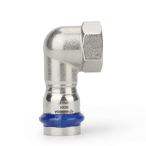 Угольник VARMEGA раструбный Inox Press ВР 35x1quot;