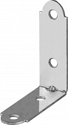 ЗУБР УМ-1.5, 50 x 50 x 17 x 1.5 мм, белый цинк, узкий мебельный уголок (31032-50)