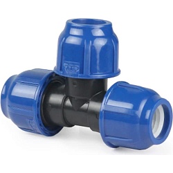 Тройник РТП компрессионный d 20 PN16