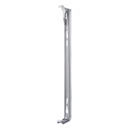 Кронштейн настенный рельсовый h500 RAL9016