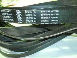 Ремень приводной генератора SDEC SC7H250D2 TDS 168 6 LTE/Belt (S00010432; 8PK1692)