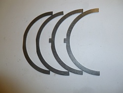 Полукольца упорные вала коленчатого Ricardo R6126A-260DE; TDK 260  6LT(Комплект на 1 дв-ль, из 4 шт)