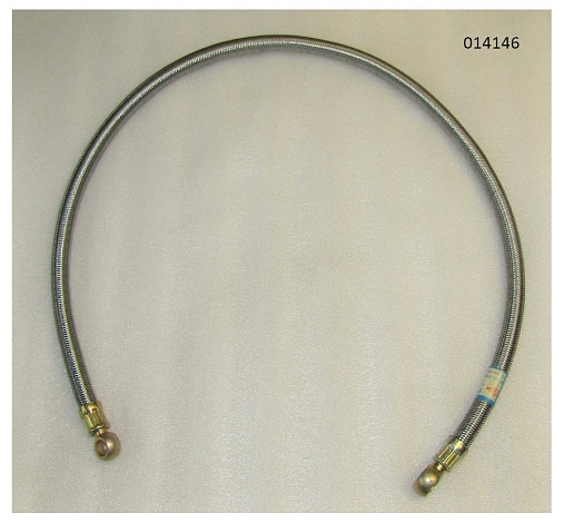 Шланг подачи масла в масляный фильтр турбокомпрессора Ricardo R4105ZDS1; TDK 56 4LT/Oil inlet pipe s