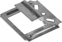 ЗУБР Кляймер-У, 8 мм, цинк, 25 шт, усиленный крепеж для блок-хауса (3085-08)