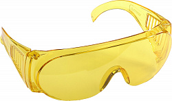 STAYER MASTER жёлтые защитные очки, открытые, оптический класс 1 (11042)