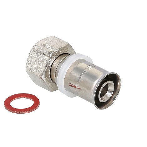 Соединение пресс Valtec VTm.222.N.001604 с накидной гайкой 16х1/2quot;