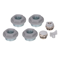 Комплект монтажный Royal Thermo 1”х 1/2quot; серебристый