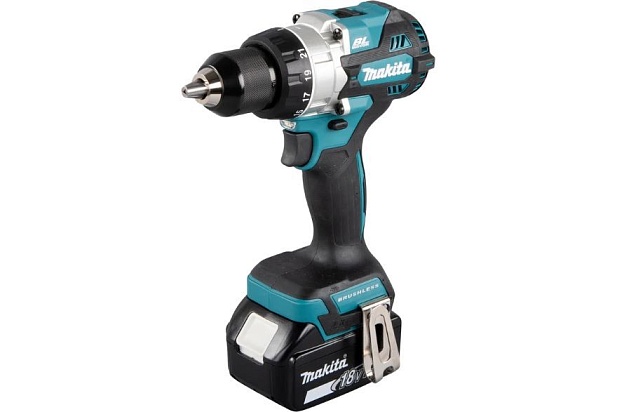 Аккумуляторная безударная дрель-шуруповерт Makita LXT BL DDF486RT