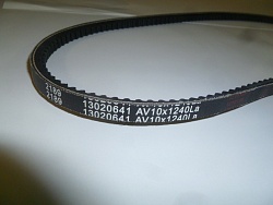 Ремень приводной генератора TBD 226B-3D/V-Belt (AV10x1240La,1302 0641)