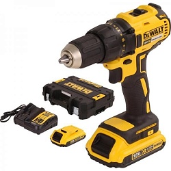 Аккумуляторная безударная бесщеточная дрель-шуруповерт DEWALT DCD777D2T