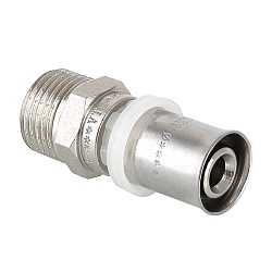 Соединение пресс Valtec VTm.201.N.001604 НР 16х1/2quot;