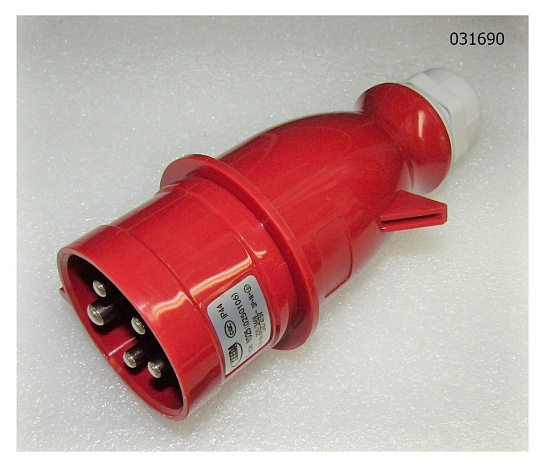 Вилка электрическая соединительная SGG 9000E3LA (32A 415V)/Power plug combination