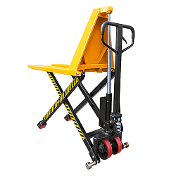 Тележка гидравлическая с ножничным подъемом 1000 кг 1150 мм 85-800мм полиуретановые колеса XILIN JF