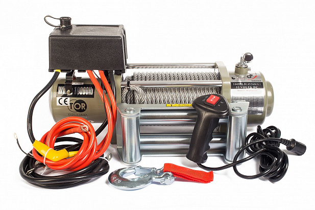 Лебедка автомобильная электрическая 9072кг  28м 12В TOR S20000