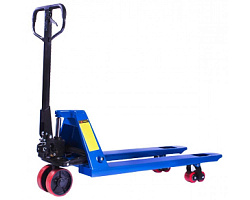 Тележка гидравлическая 2500 кг 1150 мм TOR AC 
уценённая (полиуретановые колеса)