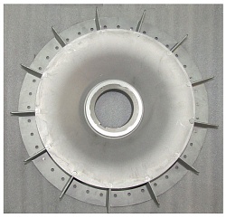 Крыльчатка генератора SA-200/Cooling fan for 200KW