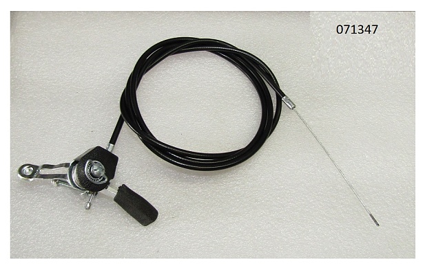 Тросик газа с рукояткой управления оборотами двигателя TSS DMR600L, DMD1000 (L=1750/1450 мм) /Thrott