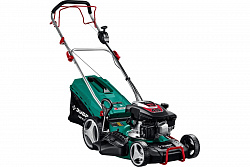 ЗУБР 460 мм, 4.5 л.с., бензиновая самоходная газонокосилка (ГБС-460)