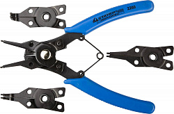 STAYER 4-in-1, 4 насадки, съемник стопорных колец (2280)