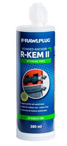 Химический анкер смола полиэстеровая R-KEM-ll-380 380 мл.
