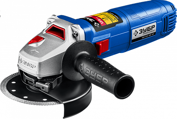 ЗУБР 1500 Вт, d125 мм, УШМ, Профессионал (УШМ-П125-1500 ПСТ)