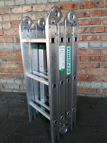 Алюминиевая лестница трансформер 4х3 «Стандарт» (складная стремянка)