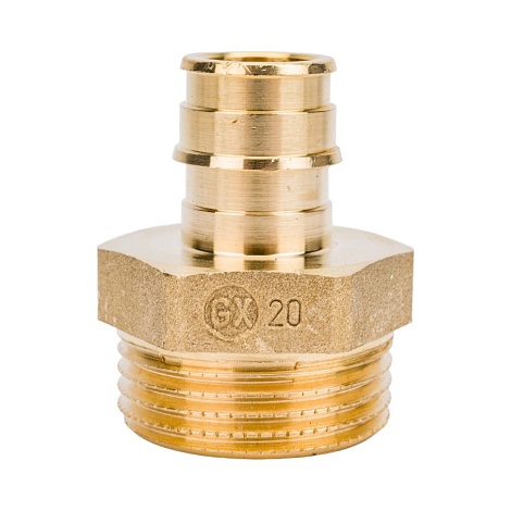 Фитинг прямой Giacomini GX НР 20x1quot;M, GX107Y054