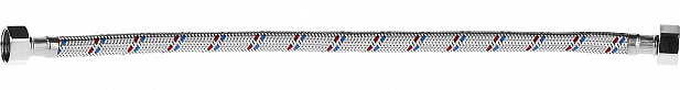 ЗУБР 1/2″, 0.4 м, гайка-гайка, гибкая подводка для воды (51005-G/G-040)