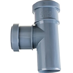 Тройник Политэк Пайп 50х50/87,5гр. ВК (50)