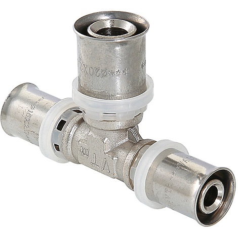 Тройник пресс Valtec 16x16x16 VTm.231.N.161616
