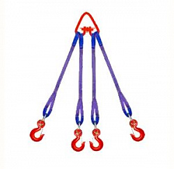 Строп текстильный TOR 4СТ 2,1 т 1,0 м 30 мм