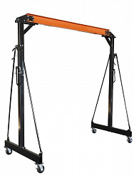 Мини-кран козловой TOR (МПУ)1,0 т высота 2,4-3,6 м пролет 2,4 м