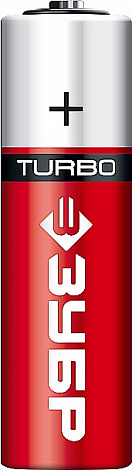 ЗУБР TURBO, АА х 2, 1.5 В, алкалиновая батарейка (59213-2C)