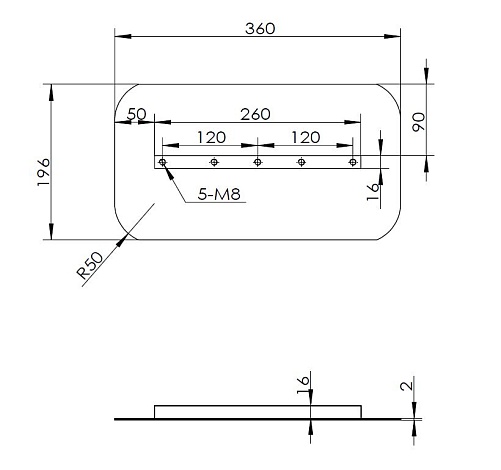 Лопасти для DRD 2000H (к-т из 4-х  лопастей)