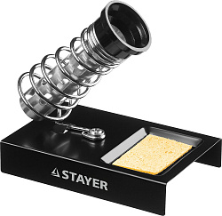 STAYER MAXTerm, стальная штампованная подставка для паяльников (55318)