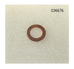 Прокладка медная маслопровода редуктора TDK-N 110 4LT/Copper gasket QBK101D10×16×1,5
