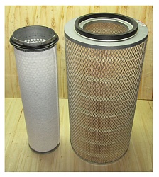 Фильтр воздушный двойной цилиндрический (Ф1-240х132х490/Ф2-126х117х470) SDEC SC9D340D2 TDS 228 6LT /