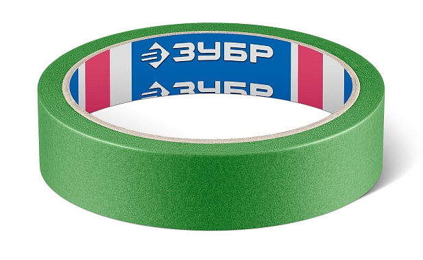 ЗУБР №300 24 мм х 25 м, для грубых и шероховатых поверхностей, малярная лента, Профессионал (12143-24)