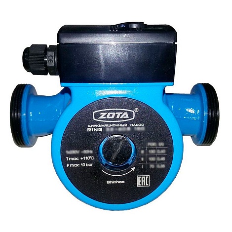 Насос циркуляционный ZOTA RING 32/80 S 180 с гайками