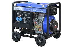 Электростанция (генератор) дизельная сварочная TSS PRO DGW 3.0/250E-R, 250А