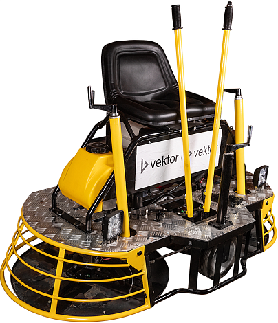 Самоходная затирочная двухроторная машина (вертолет) VEKTOR VTMG-800 HONDA