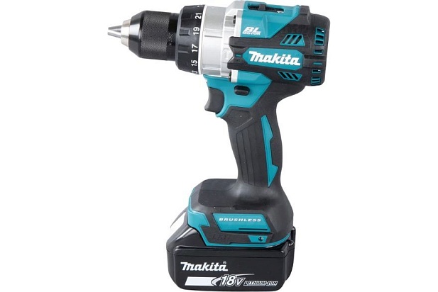 Аккумуляторная ударная дрель-шуруповерт Makita DHP486RTJ
