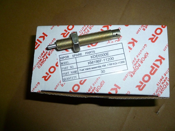 Болт-регулятор подачи топлива ТНВД KM178/Fuel controller bolt