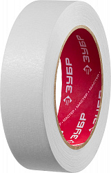 ЗУБР 30 мм х 50 м, креповая, малярная лента, МАСТЕР (12115-30)