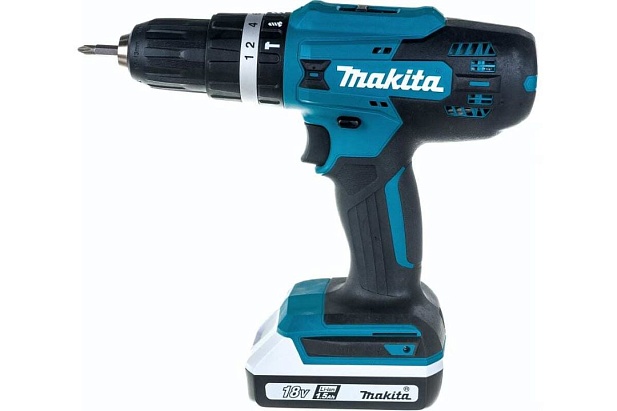 Аккумуляторная ударная дрель-шуруповёрт Makita HP488DWE (G-серия)