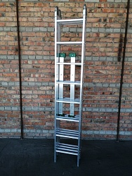 Алюминиевая лестница трансформер 4Х8 «ЭКСПЕРТ» (СКЛАДНАЯ СТРЕМЯНКА)