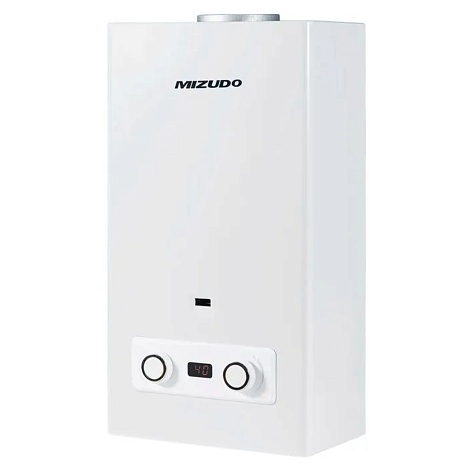 Водонагреватель газовый проточный MIZUDO PERL CLASSIC ВПГ 3-10 (20 кВт.) Oxygen free Euro 10 л/мин